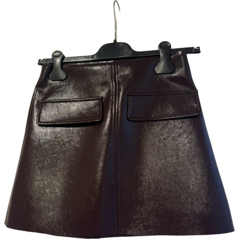 Hm Coated Mini Skirt NWT